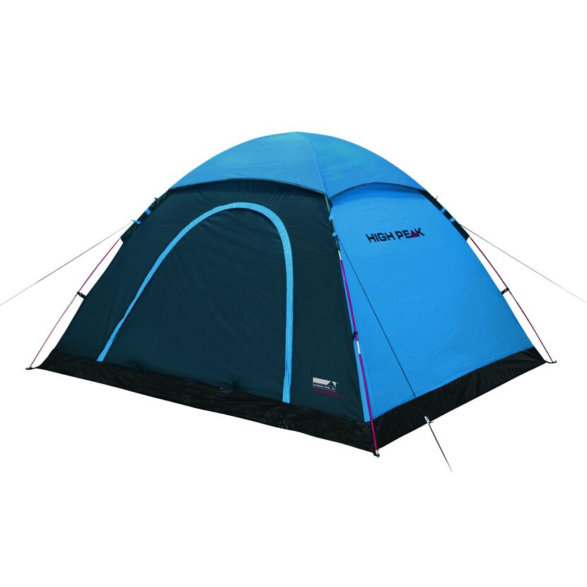 Blau-schwarzes Zelt Monodome XL von High Peak