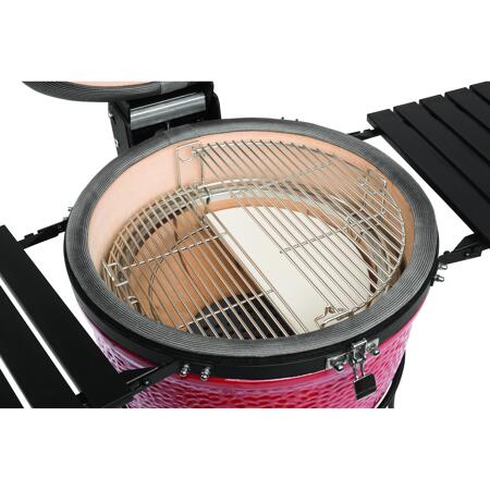 4. Bild von Keramikgrill 'Classic II' rot, schwarz Ø 46 cm