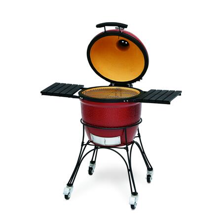 3. Bild von Keramikgrill 'Classic' rot, schwarz 118 x 122 x 71 cm