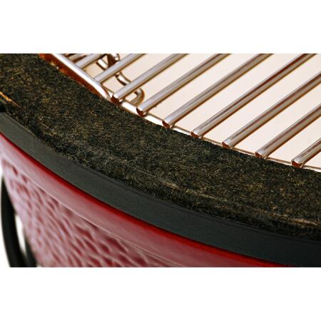 6. Bild von Keramikgrill 'Classic' rot, schwarz 118 x 122 x 71 cm