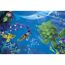Planschbecken 'Family Pool 3D Undersea Adventure' blau 262 x 175 x 51 cm