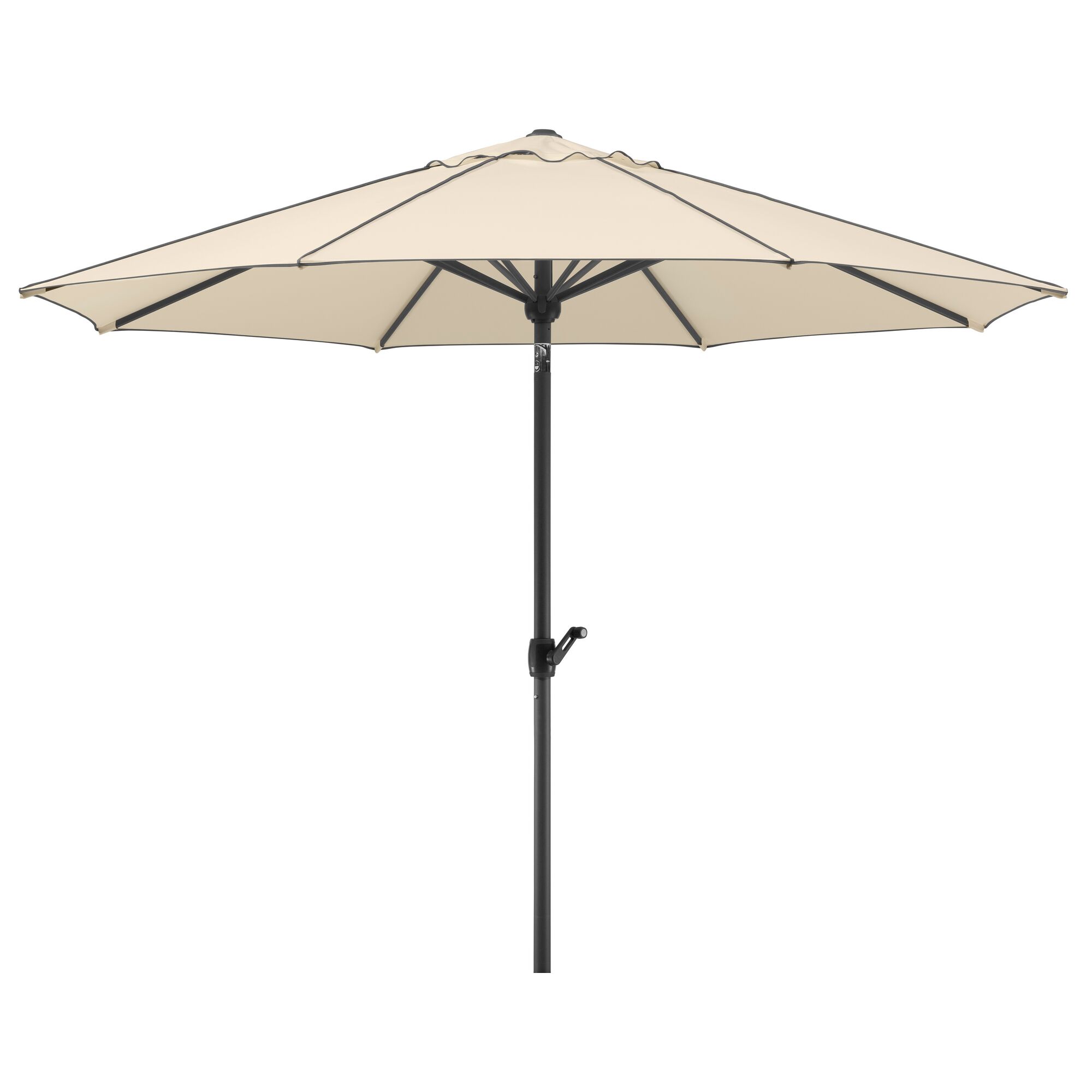 Beigefarbener Sonnenschirm ADRIA 300/8