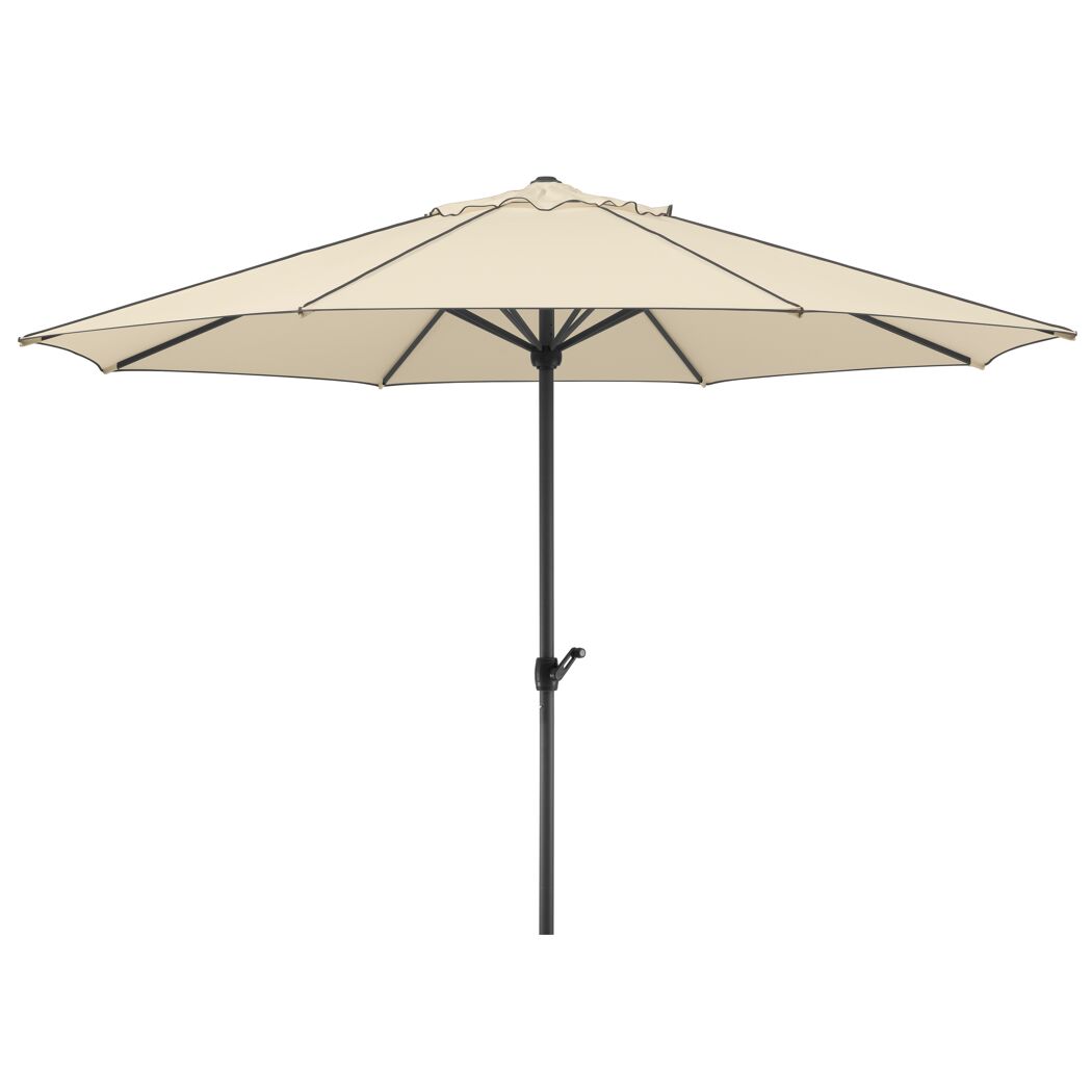 Beigefarbener Sonnenschirm Adria 350cm