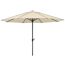 Beigefarbener Sonnenschirm Adria 350cm