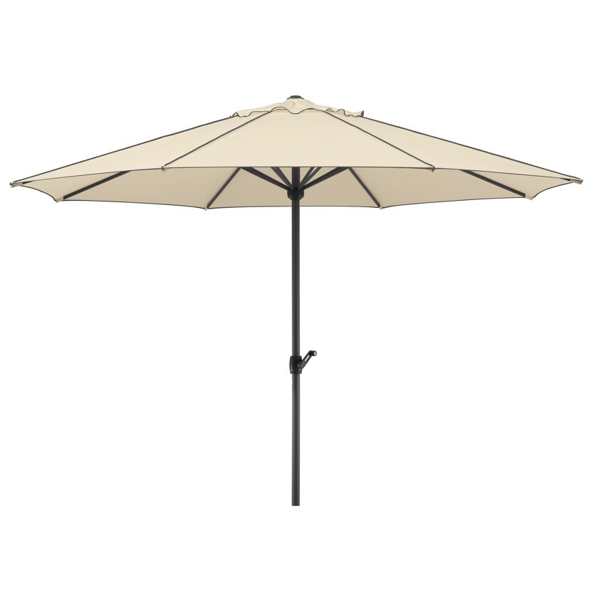 Beigefarbener Sonnenschirm Adria 350cm