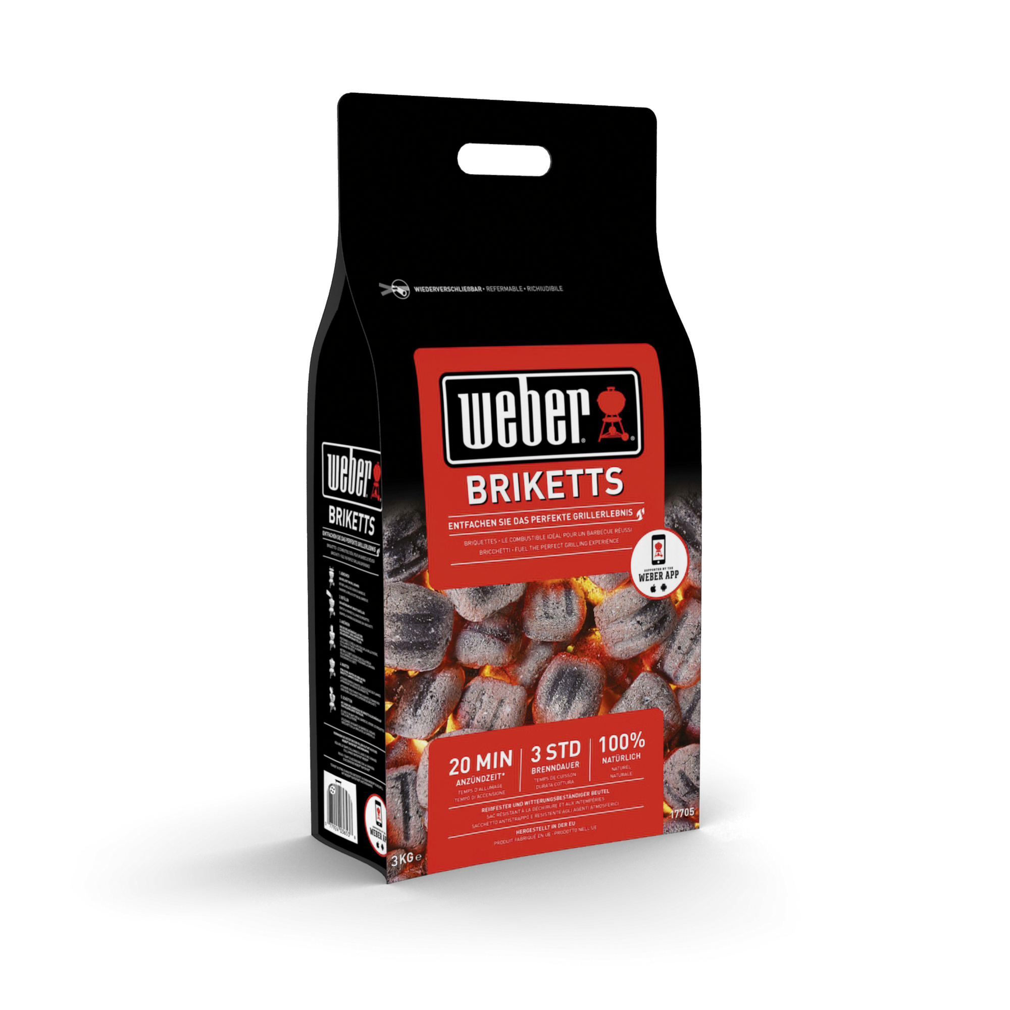 Grillbriketts 3 kg + product picture