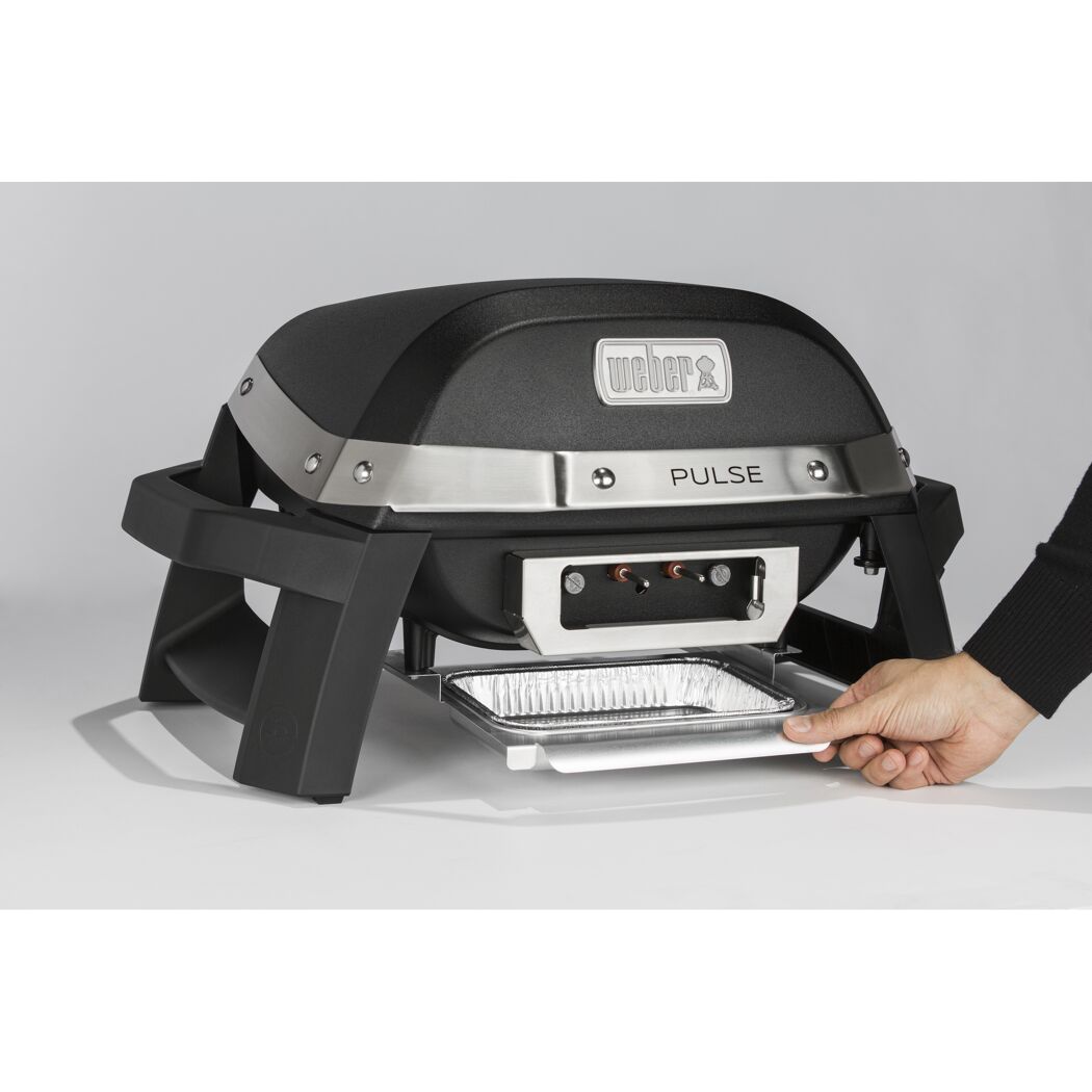 Elektrogrill 'Pulse 1000' schwarz 1800 W 61 x 33 x 54 cm