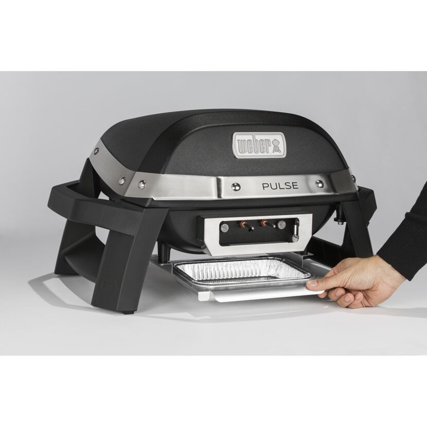 Elektrogrill 'Pulse 1000' schwarz 1800 W 61 x 33 x 54 cm