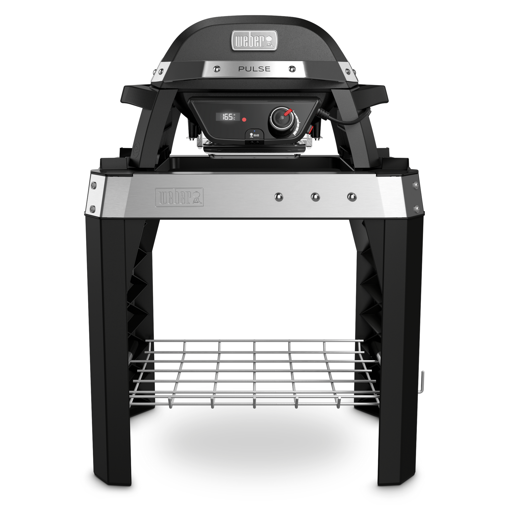 Elektrogrill 'Pulse 1000' schwarz 1800 W, mit Stand + product picture
