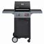 Gasgrill 'Boston Black 2 Turbo' schwarz 118,5 x 115 x 59 cm