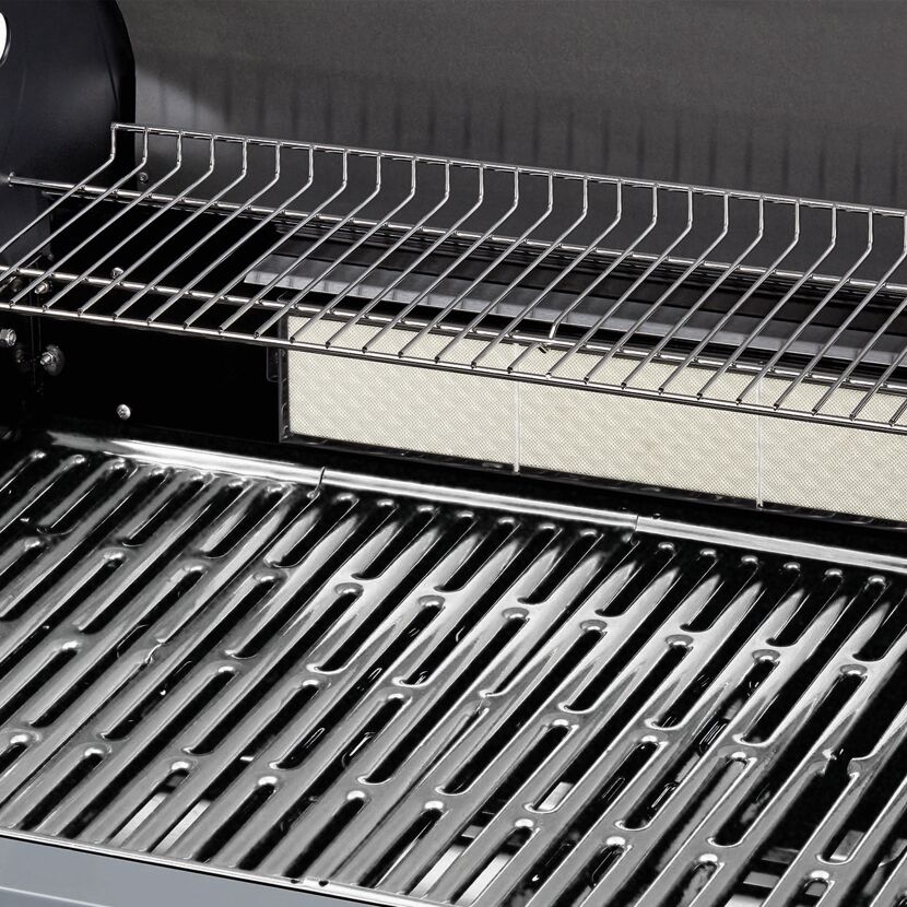 Gasgrill 'Boston Black 2 Turbo' schwarz 118,5 x 115 x 59 cm