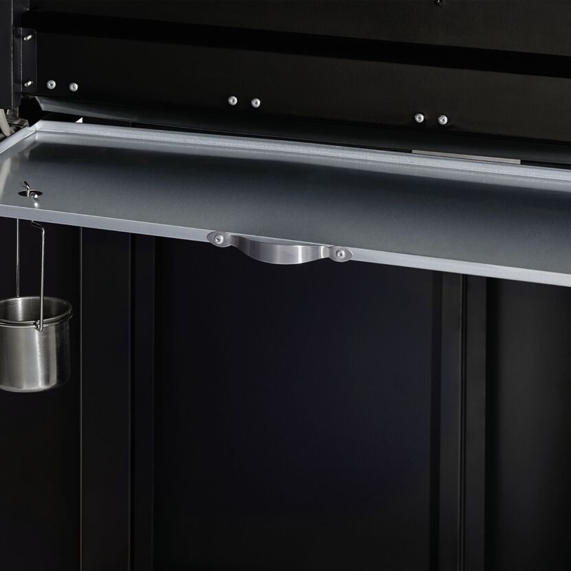 Gasgrill 'Boston Black 2 Turbo' schwarz 118,5 x 115 x 59 cm