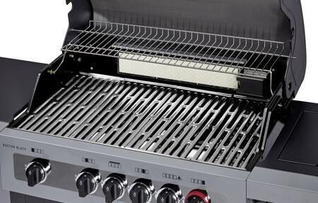 4. Bild von Gasgrill 'Boston Black 4 IK Turbo' schwarz 119 x 115 x 61 cm