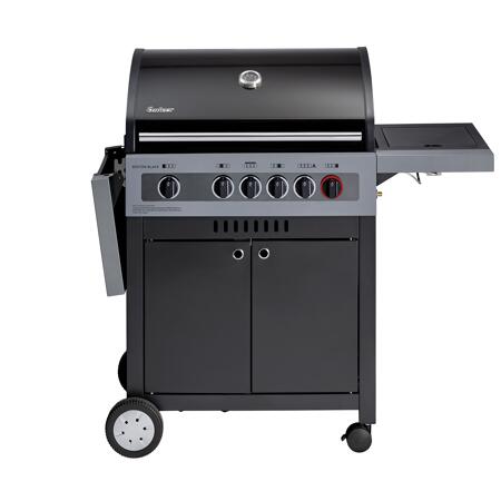 10. Bild von Gasgrill 'Boston Black 4 IK Turbo' schwarz 119 x 115 x 61 cm
