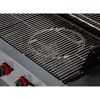 Gasgrill 'Boston Black 6 KR Turbo' schwarz 166,5 x 115 x 60 cm
