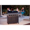 Gasgrill 'Boston Black 6 KR Turbo' schwarz 166,5 x 115 x 60 cm