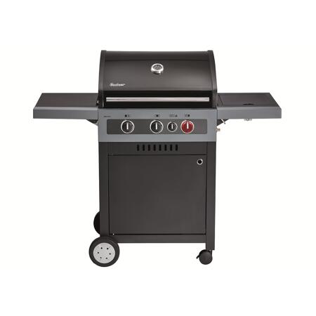 2. Bild von Gasgrill 'Boston Black 3 K Turbo' schwarz 134 x 59 x 115 cm