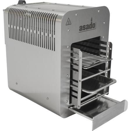 2. Bild von Oberhitze-Gasgrill 'asado® 800°' edelstahlfarben 28 x 38 x 42 cm
