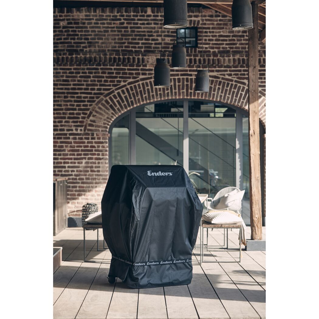 Abdeckung für Gasgrill 'San Diego 2 & 3' schwarz 120 x 110 x 60 cm
