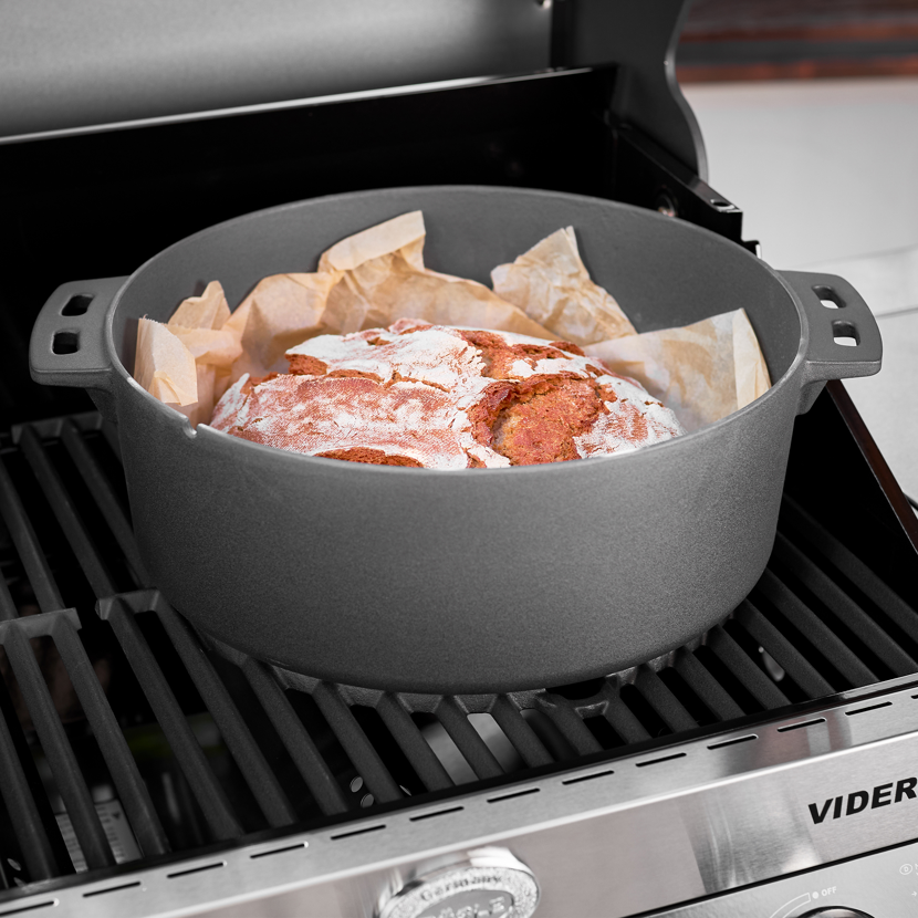 Dutch Oven 'Vario' Gusseisen 8,5 l Ø 35 x 19 cm