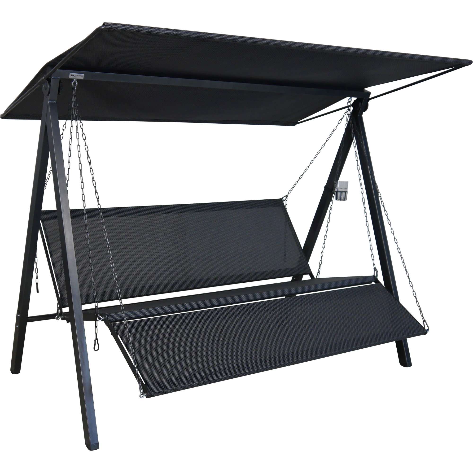 Hollywoodschaukel 'Lounge Smart' 3-Sitzer blau 210 x 160 x 145 cm