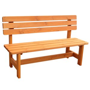Gartenbank 'Summer' Nadelholz braun 150 x 90 x 51 cm