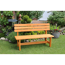 Gartenbank 'Summer' Nadelholz braun 150 x 90 x 51 cm
