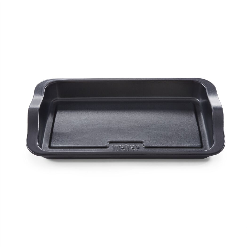 Schwarze Grillplatte von Weber