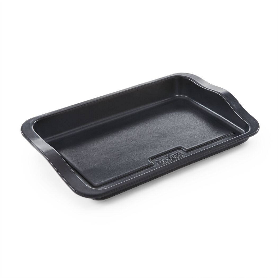 Schwarze Grillplatte von Weber
