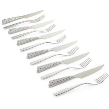2. Bild von Steakbesteck-Set 'Deluxe' Edelstahl 12-teilig