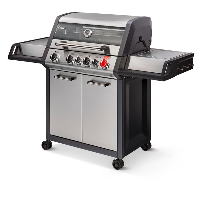 Bild von Gasgrill 'Monroe Pro 4 SIK Turbo' schwarz 153,5 x 58 x 118,5 cm