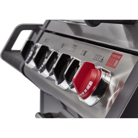 9. Bild von Gasgrill 'Monroe Pro 4 SIK Turbo' schwarz 153,5 x 58 x 118,5 cm