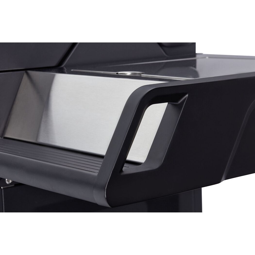 Gasgrill Monroe Seitenablage mit Griff