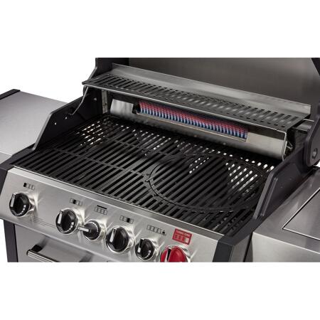 6. Bild von Gasgrill 'Monroe Pro 4 SIK Turbo' schwarz 153,5 x 58 x 118,5 cm