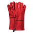 Grillhandschuhe 'From Hell!' Leder rot Größe 8