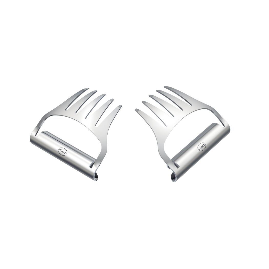 Pulled-Pork-Gabeln Edelstahl 10,6 cm 2-teilig