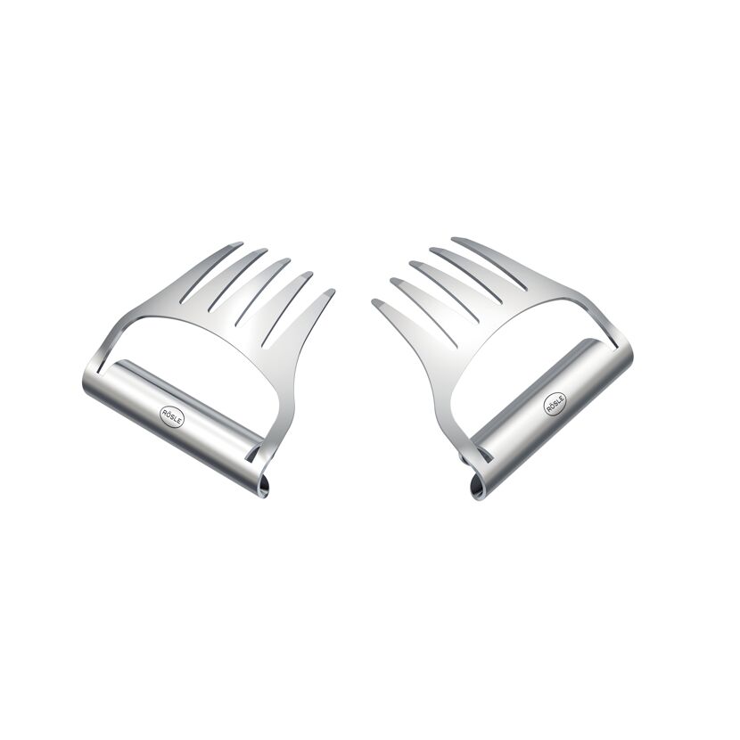 Pulled-Pork-Gabeln Edelstahl 10,6 cm 2-teilig