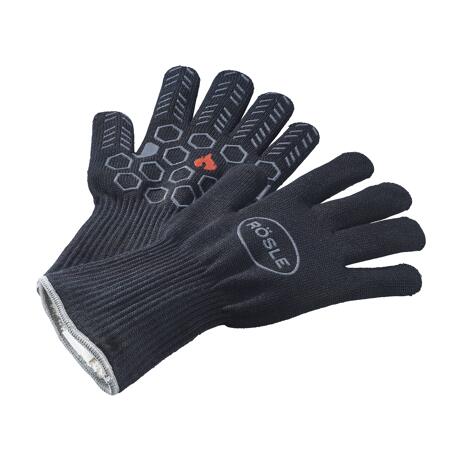 2. Bild von Premium-Grillhandschuhe schwarz, Einheitsgröße