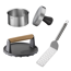 Barbecue-Burger-Set 3-teilig