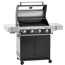 Gasgrill 'Videro G4-S Vario+' schwarz 138 x 117,5 x 57 cm