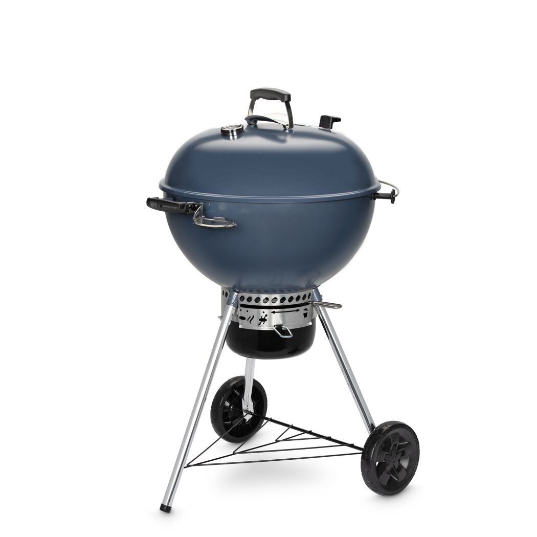 Holzkohlegrill Master-Touch, 57 cm, slate blue