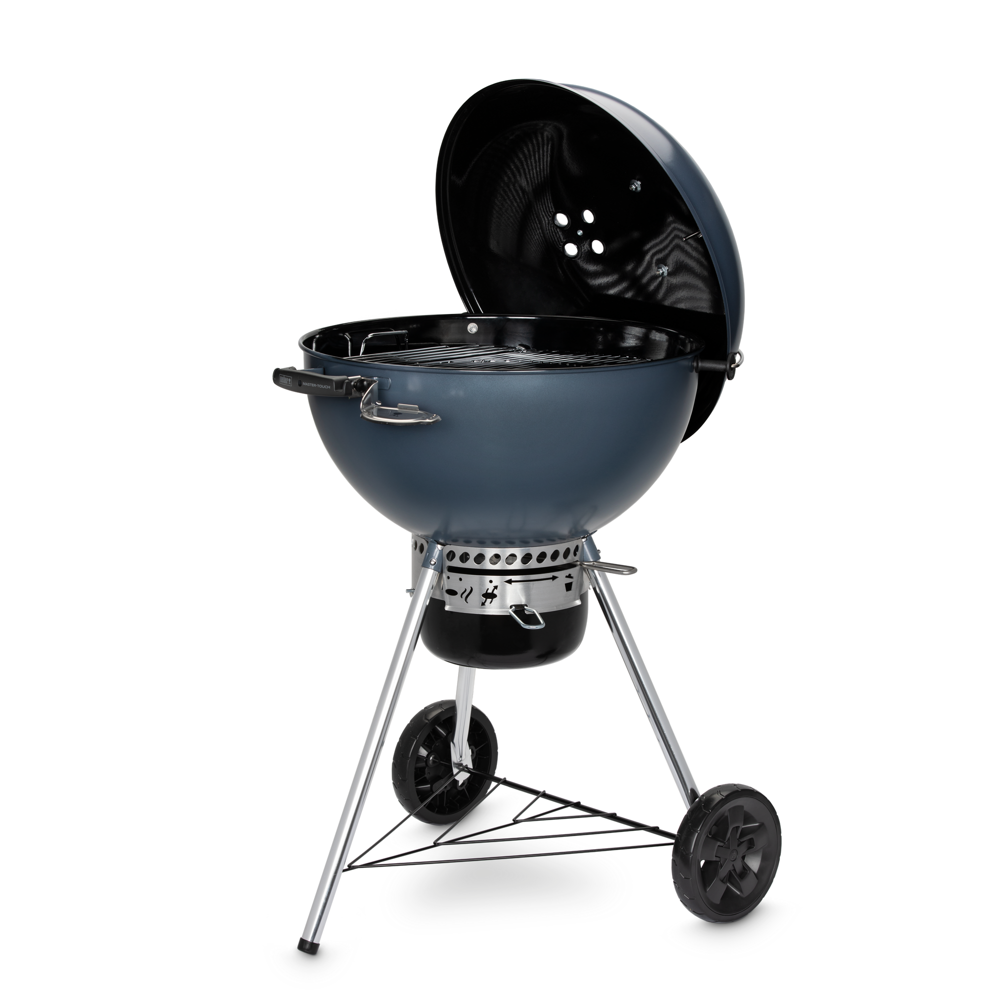 Holzkohlegrill 'Master-Touch GBS C-5750' slate blue, Ø 57 cm + product picture