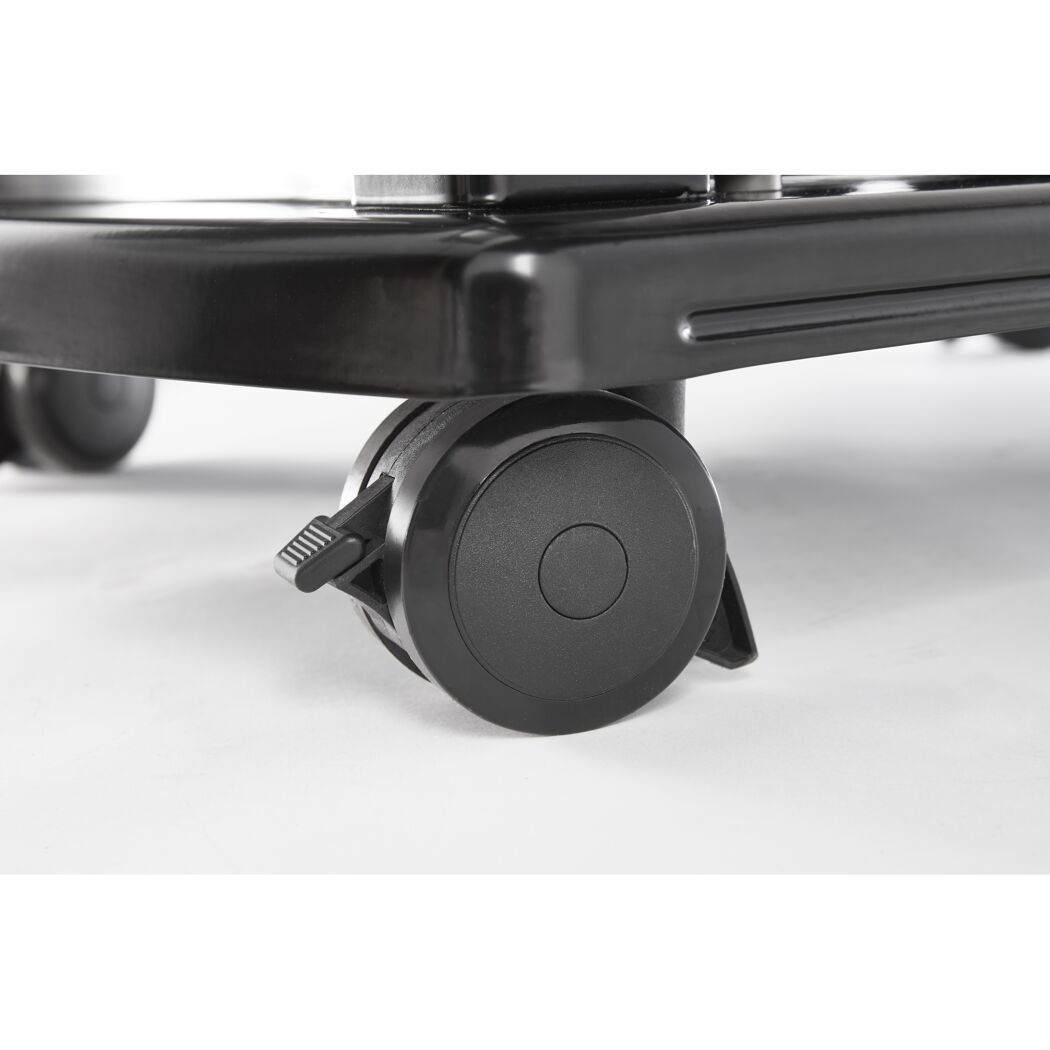 Schwenkbare Rolle des Gasgrills Spirit E-215 mit Feststellbremse