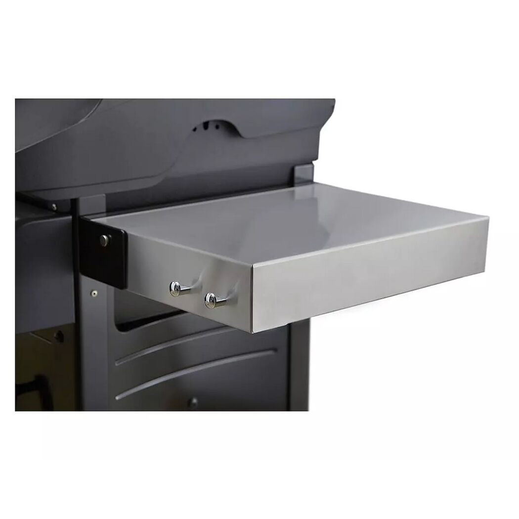 Ausziehbarer Seitenbrenner des Gasgrills Spirit E-215