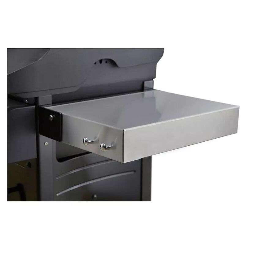 Ausziehbarer Seitenbrenner des Gasgrills Spirit E-215
