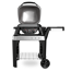 Elektrogrill 'Pulse 2000' schwarz 2200 W 112 x 107 x 61 cm