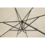 Verkleinertes Bild von Ampelschirm 'Rhodos Grande' naturfarben 400 x 300 cm