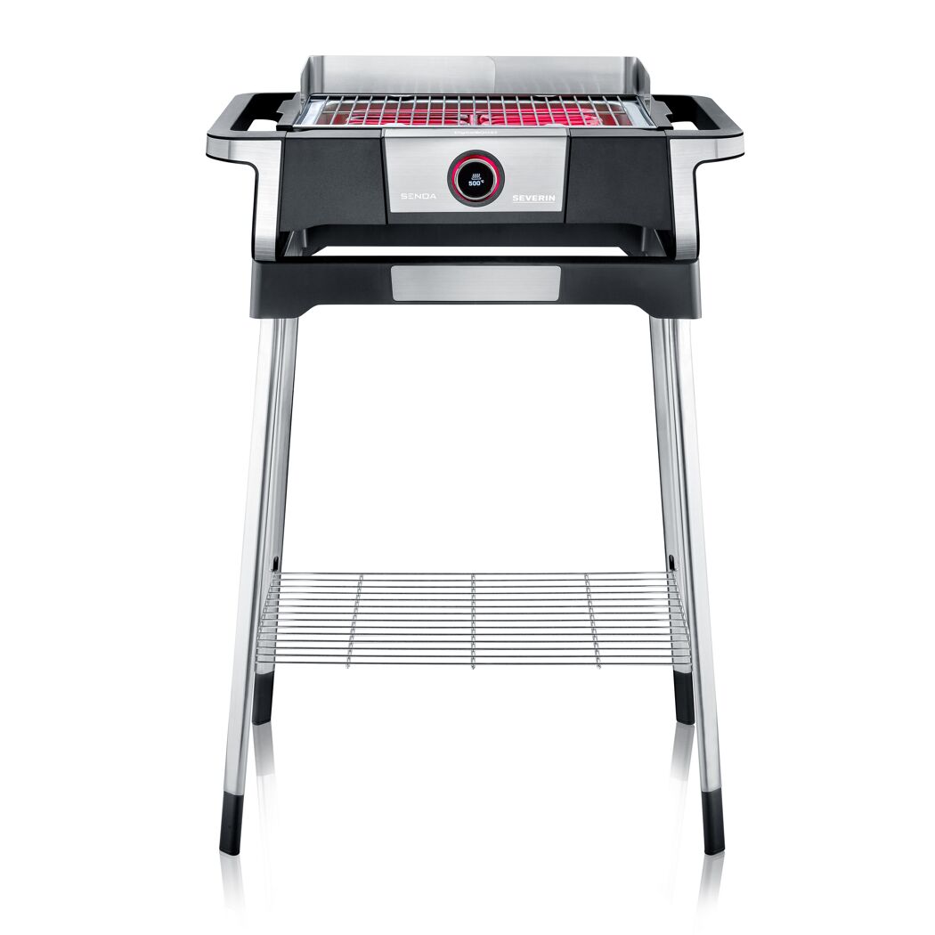 Elektrischer Tischgrill Severin Senoa mit glühenden Heizstäben