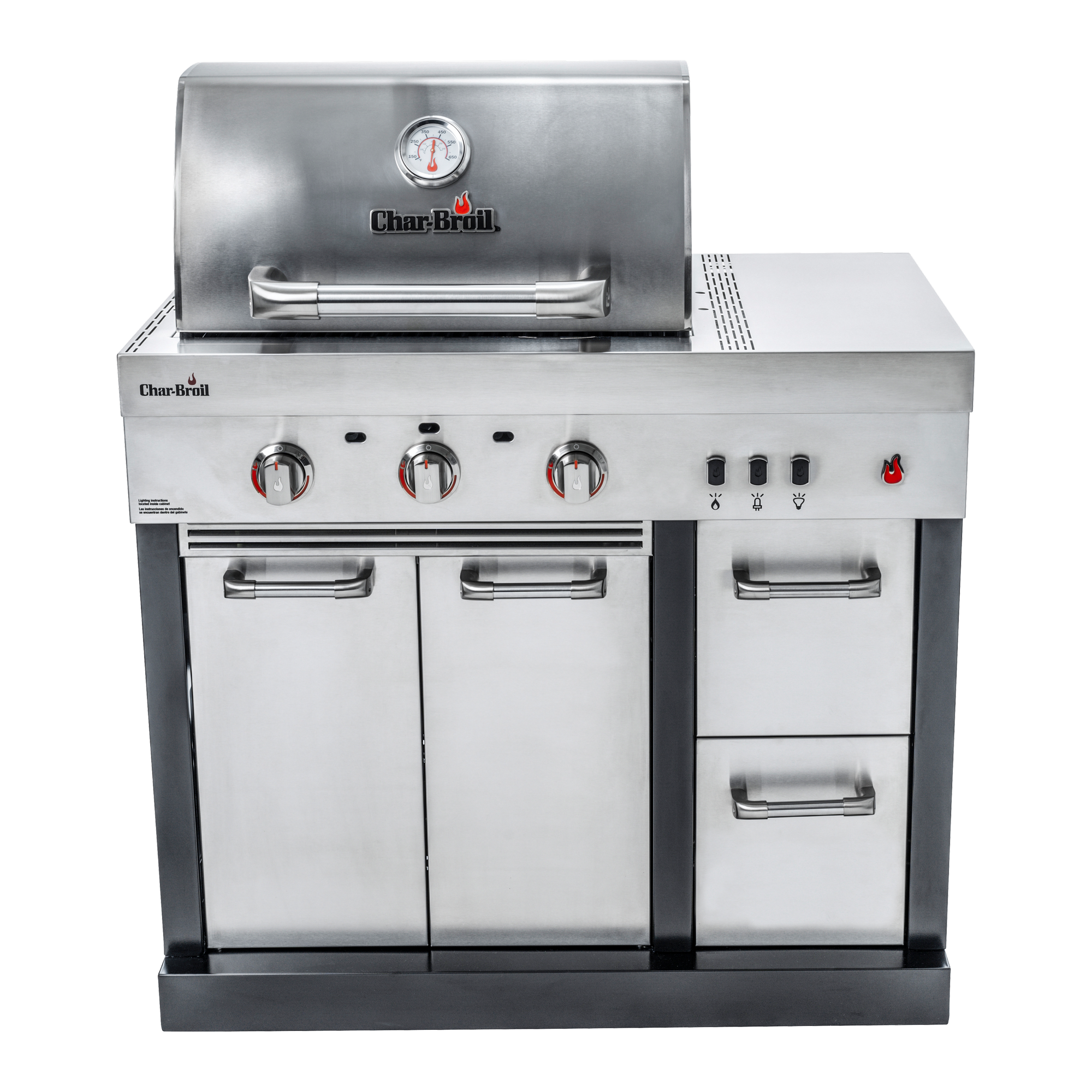 Gasgrill 'Ultimate 3200' 3 Brenner, Edelstahl, 120 x 100,3 x 67,3 cm + product picture