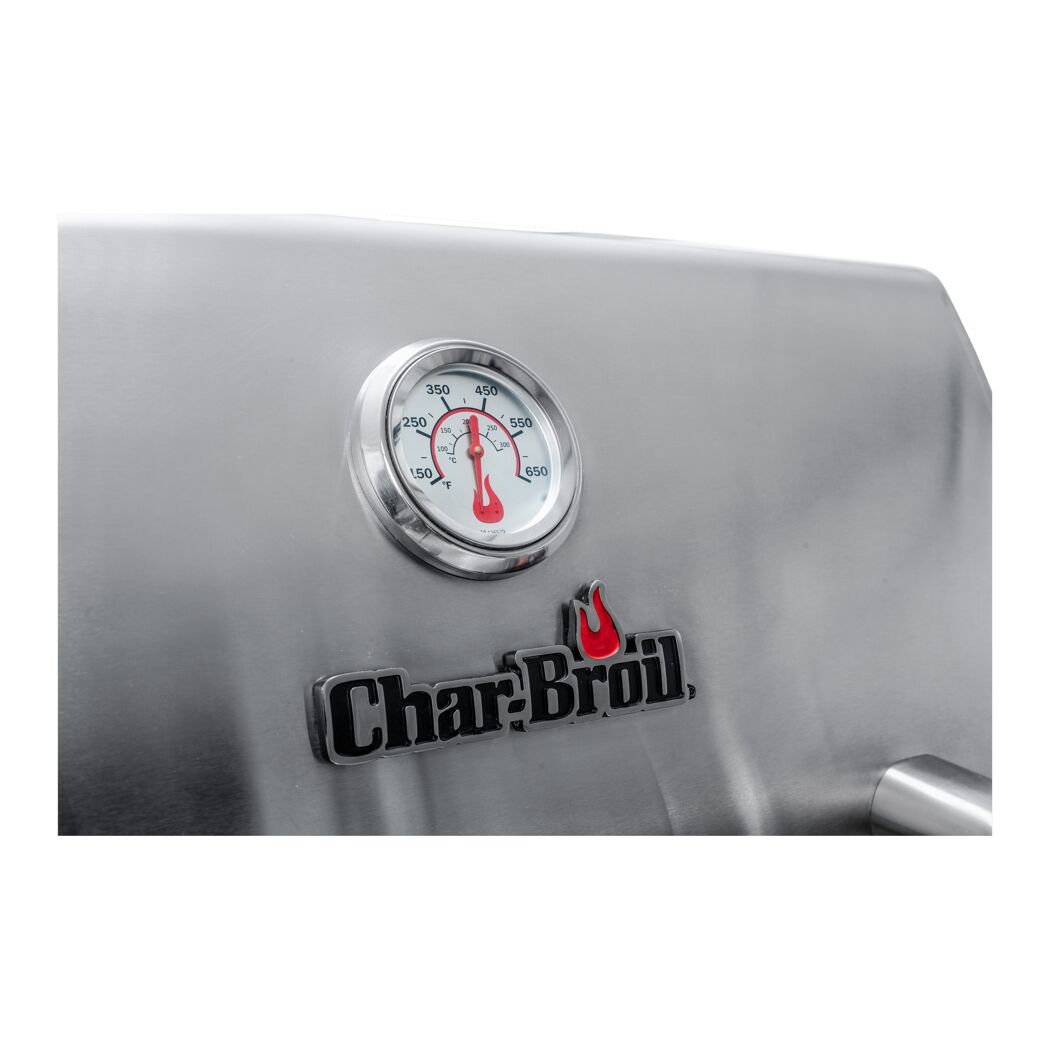Temperaturanzeige des Char-Broil Grills